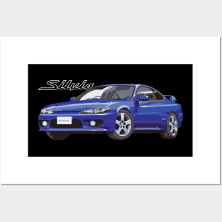 s15 spec r silvia drift machine Posters and Art